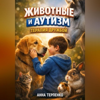 Обложка книги «Животные и аутизм терапия дружбой»