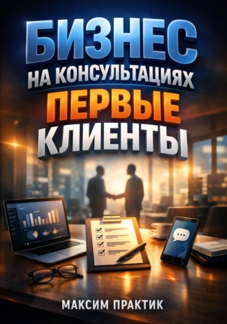 Обложка книги «Бизнес на консультациях Первые клиенты»