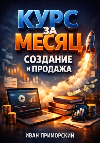 Обложка книги «Курс за месяц Создание и продажа»