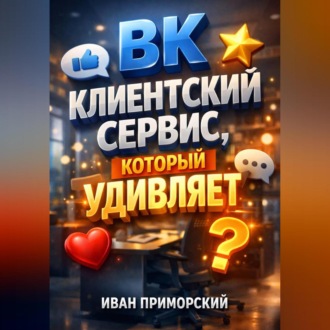Обложка книги «ВК Клиентский сервис который удивляет»