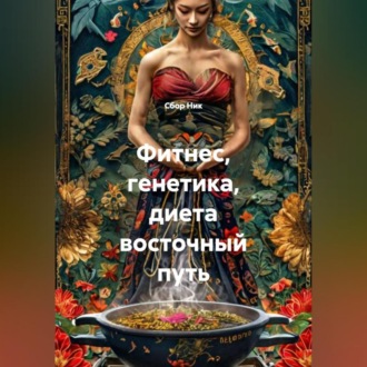 Обложка книги «Фитнес, генетика, диета восточный путь»