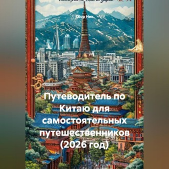 Обложка книги «Путеводитель по Китаю для самостоятельных путешественников (2026 год)»