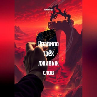 Обложка книги «Правило трёх лживых слов»