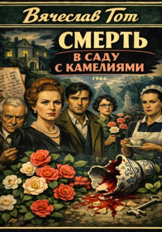 Обложка книги «Смерть в саду с камелиями»