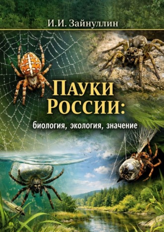 Обложка книги «Пауки России: биология, экология, значение»