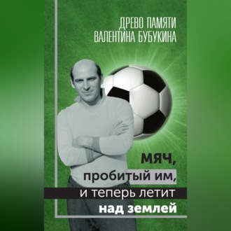 Обложка книги «Мяч, пробитый им, и теперь летит над землей. Древо памяти Валентина Бубукина»