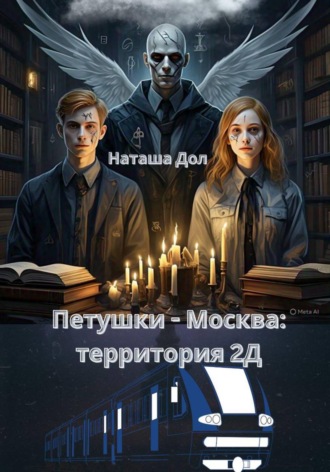 Обложка книги «Петушки-Москва: территория 2Д»