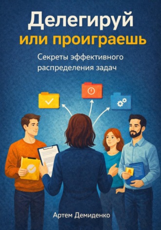 Обложка книги «Делегируй или проиграешь: Секреты эффективного распределения задач»