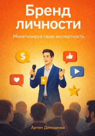 Обложка книги «Бренд личности: Монетизируй свою экспертность»