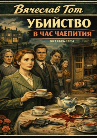Обложка книги «Убийство в час чаепития»