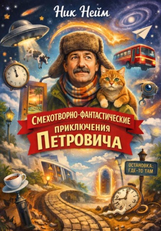 Обложка книги «Смехотворно-фантастические приключения Петровича»