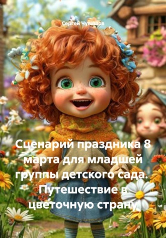 Обложка книги «Сценарий праздника 8 марта для младшей группы детского сада. Путешествие в цветочную страну»