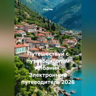 Обложка книги «Путешествуй с путеводителем Албания. Электронный путеводитель 2026»