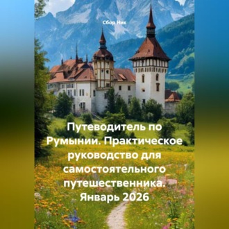 Обложка книги «Путеводитель по Румынии. Практическое руководство для самостоятельного путешественника. Январь 2026»
