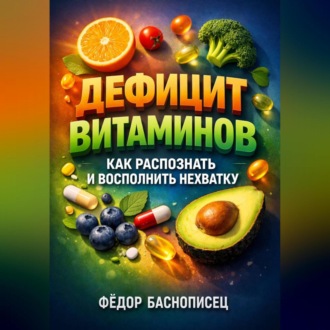 Обложка книги «Дефицит витаминов как распознать и восполнить нехватку»