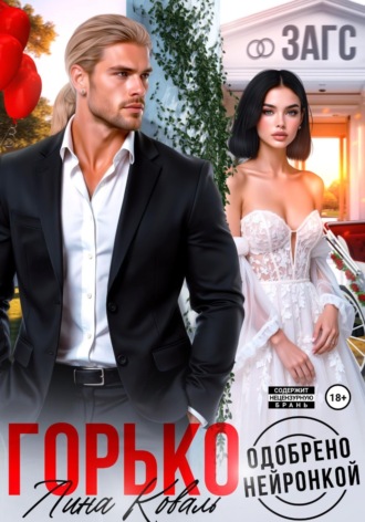 Обложка книги «Горько. Одобрено нейронкой»