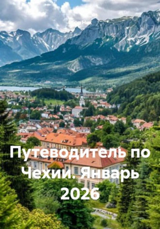 Обложка книги «Путеводитель по Чехии. Январь 2026»