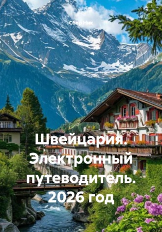 Обложка книги «Швейцария. Электронный путеводитель. 2026 год»