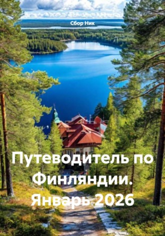 Обложка книги «Путеводитель по Финляндии. Январь 2026»