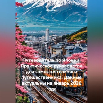 Обложка книги «Путеводитель по Японии. Практическое руководство для самостоятельного путешественника. Данные актуальны на январь 2026 года»