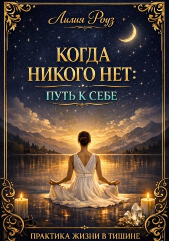 Обложка книги «Когда никого нет: путь к себе. Практика жизни в тишине»