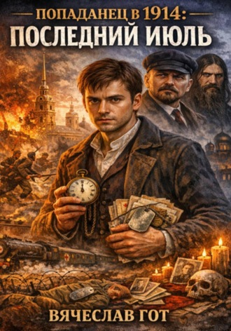 Обложка книги «Попаданец в 1914: Последний июль»