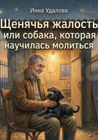 Обложка книги «Щенячья жалость или собака, которая научилась молиться»