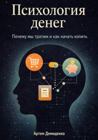 Обложка книги «Психология денег: Почему мы тратим и как начать копить»