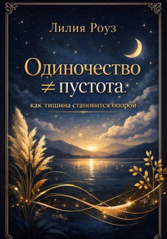 Обложка книги «Одиночество не равно пустота: как тишина становится опорой»