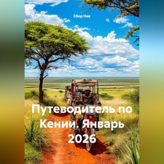 Обложка книги «Путеводитель по Кении. Январь 2026»