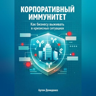 Обложка книги «Корпоративный иммунитет: Как бизнесу выживать в кризисных ситуациях»