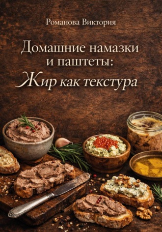 Обложка книги «Домашние намазки и паштеты: жир как текстура»