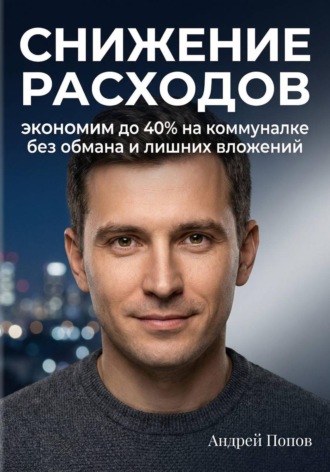 Обложка книги «Снижение расходов. Экономим до 40% на коммуналке без обмана и лишних вложений»
