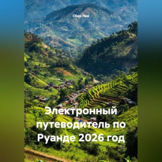Обложка книги «ЭЛЕКТРОННЫЙ ПУТЕВОДИТЕЛЬ ПО РУАНДЕ. 2026 ГОД.»