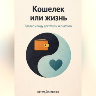 Обложка книги «Кошелек или жизнь: Баланс между достатком и счастьем»