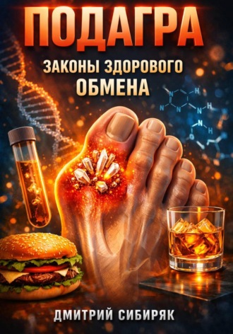 Обложка книги «Подагра Законы здорового обмена»