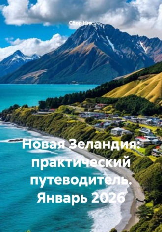 Обложка книги «Новая Зеландия: практический путеводитель. Январь 2026»