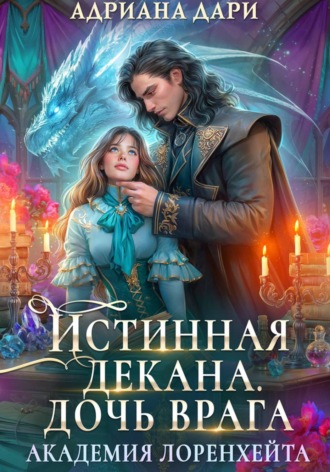 Обложка книги «Истинная декана. Дочь врага. Академия Лоренхейта»