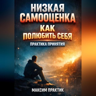 Обложка книги «Низкая самооценка как полюбить себя практика принятия»