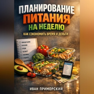 Обложка книги «Планирование питания на неделю как сэкономить время и деньги»