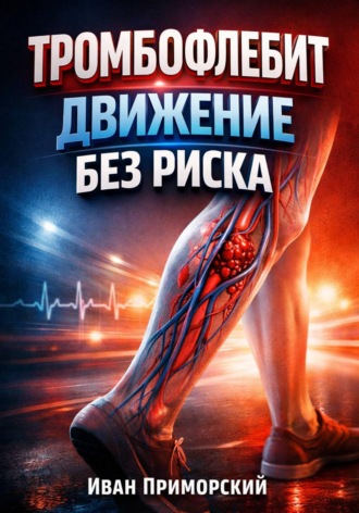 Обложка книги «Тромбофлебит. Движение без риска»