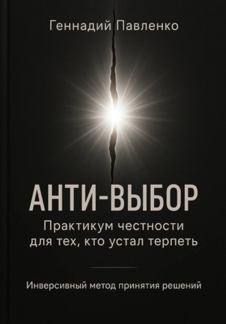 Обложка книги «Анти‑выбор: Практикум честности для тех, кто устал терпеть»