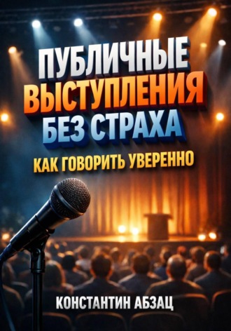 Обложка книги «Публичные выступления без страха. Как говорить уверенно»