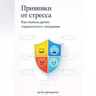 Обложка книги «Прививки от стресса: Как помочь детям справляться с эмоциями»