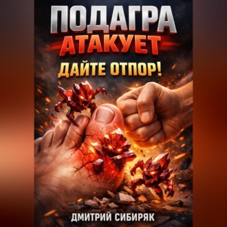 Обложка книги «Подагра атакует Дайте отпор»