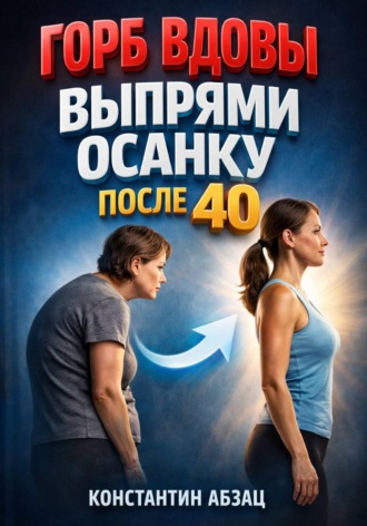 Обложка книги «Горб вдовы. Выпрями осанку после 40»