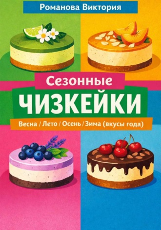 Обложка книги «Сезонные чизкейки: весна/лето/осень/зима (вкусы года)»