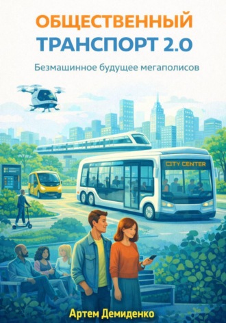 Обложка книги «Общественный транспорт 2.0: Безмашинное будущее мегаполисов»