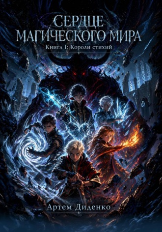 Обложка книги «Сердце магического мира. Книга I: Короли Стихий»
