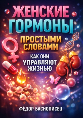 Обложка книги «Женские гормоны простыми словами. Как они управляют жизнью»